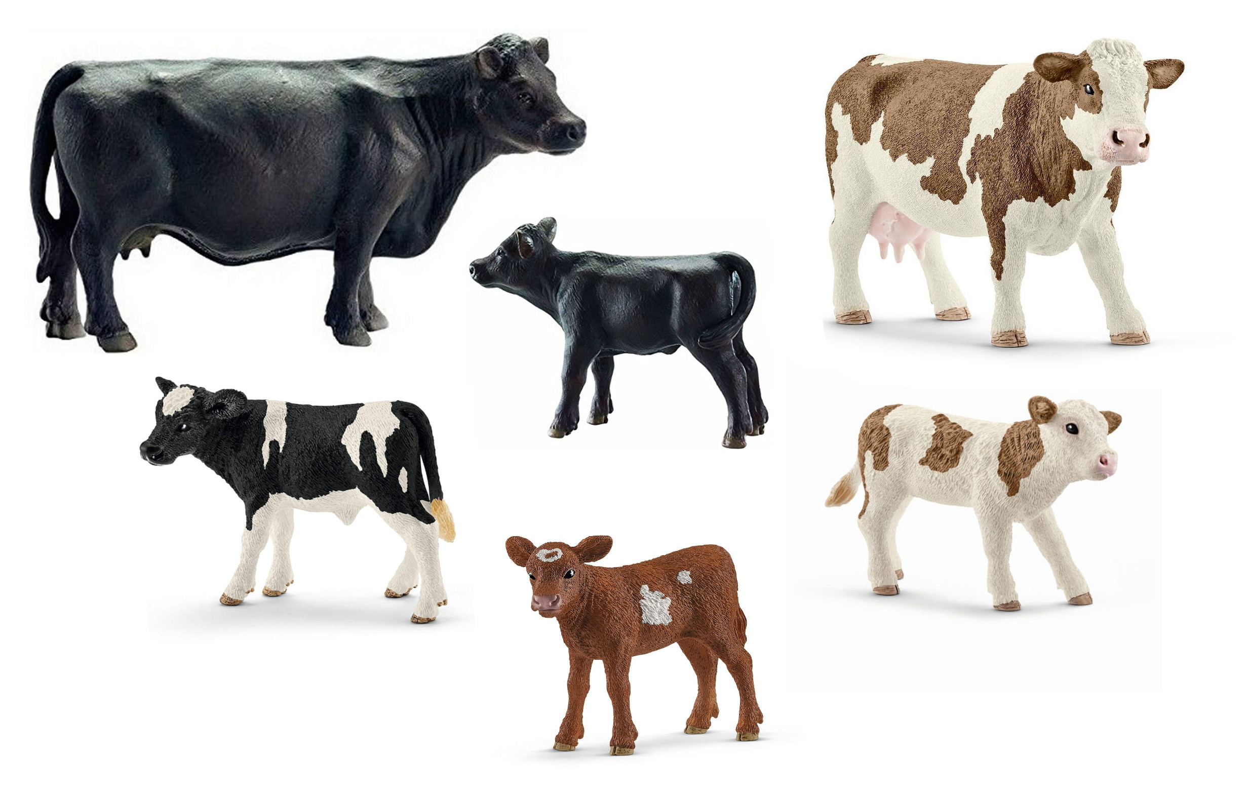 SCHLEICH Spielfiguren mit Tieren 20 Bauernhof-Set