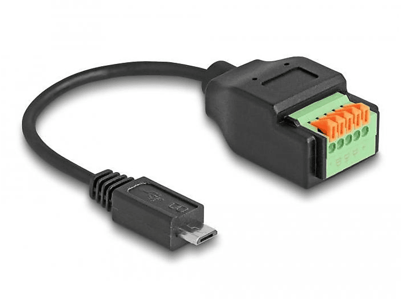 USB Schwarz 66251 DELOCK Kabel,