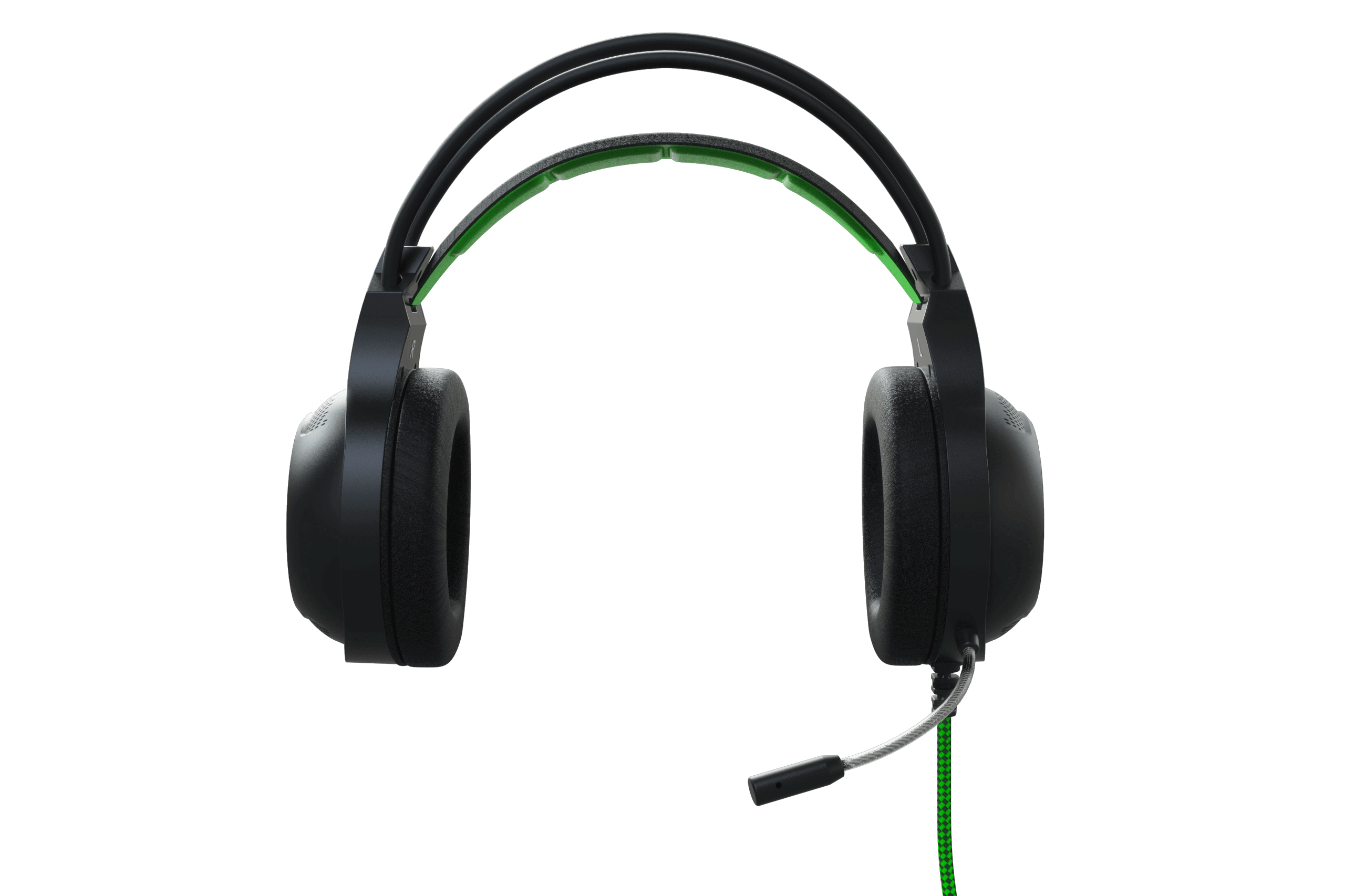 PUSAT Gaming Headset Black Headset Over-ear Gaming Lite