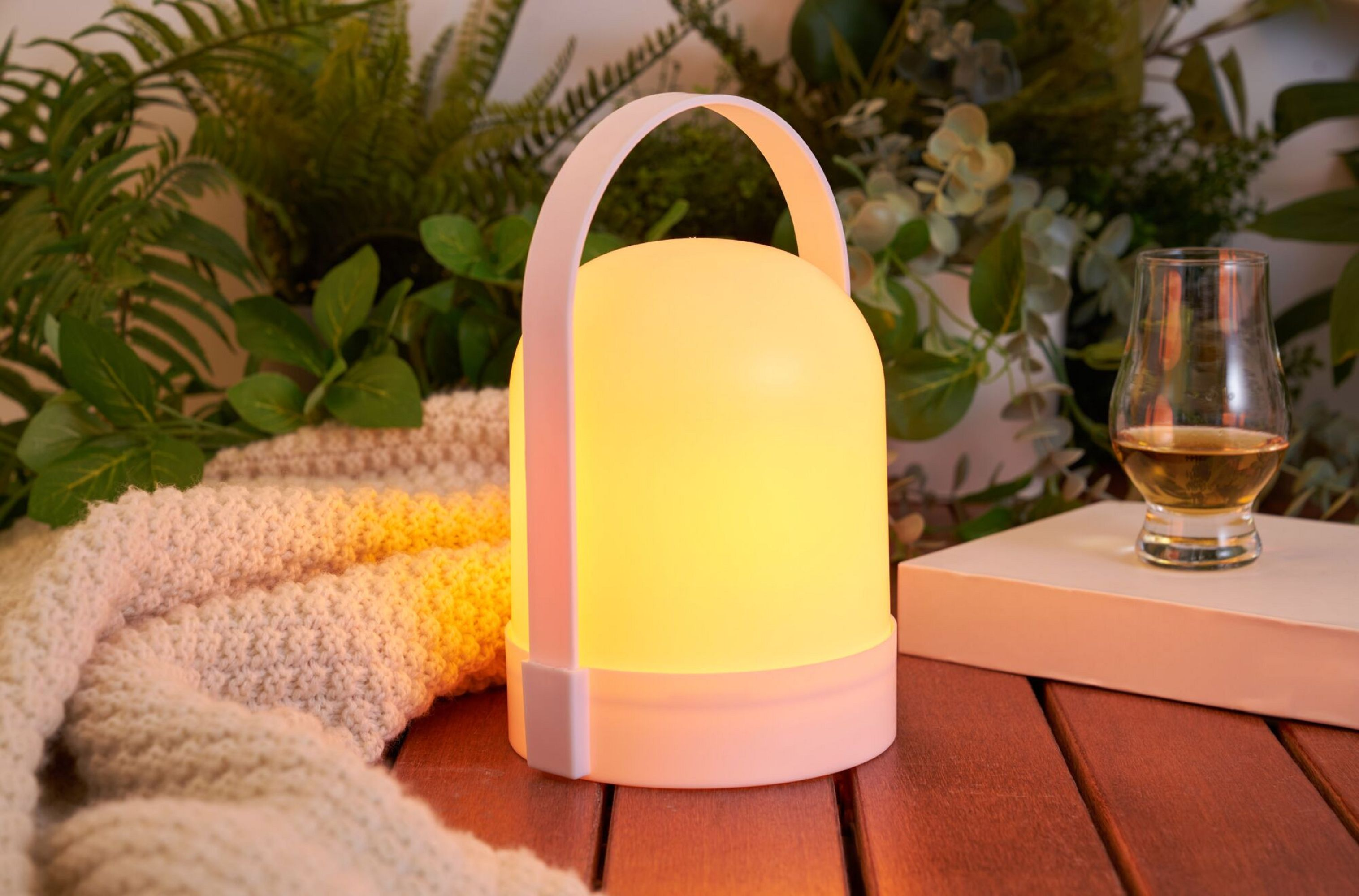 PAULMANN LICHT Mobile Shine flame Outdoor Warmweiß Tischleuchte lantern