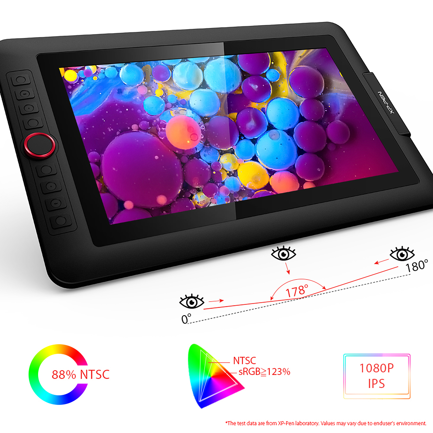 XP PEN Artist 13,3 Pro Grafiktablett, Schwarz | MediaMarkt