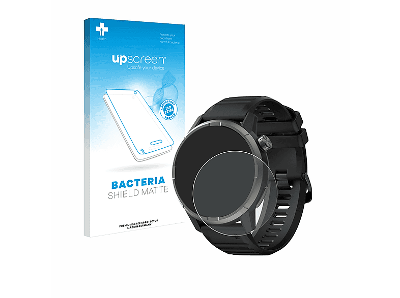 UPSCREEN antibakteriell entspiegelt matte Schutzfolie(für Kiprun GPS 900 by Coros)