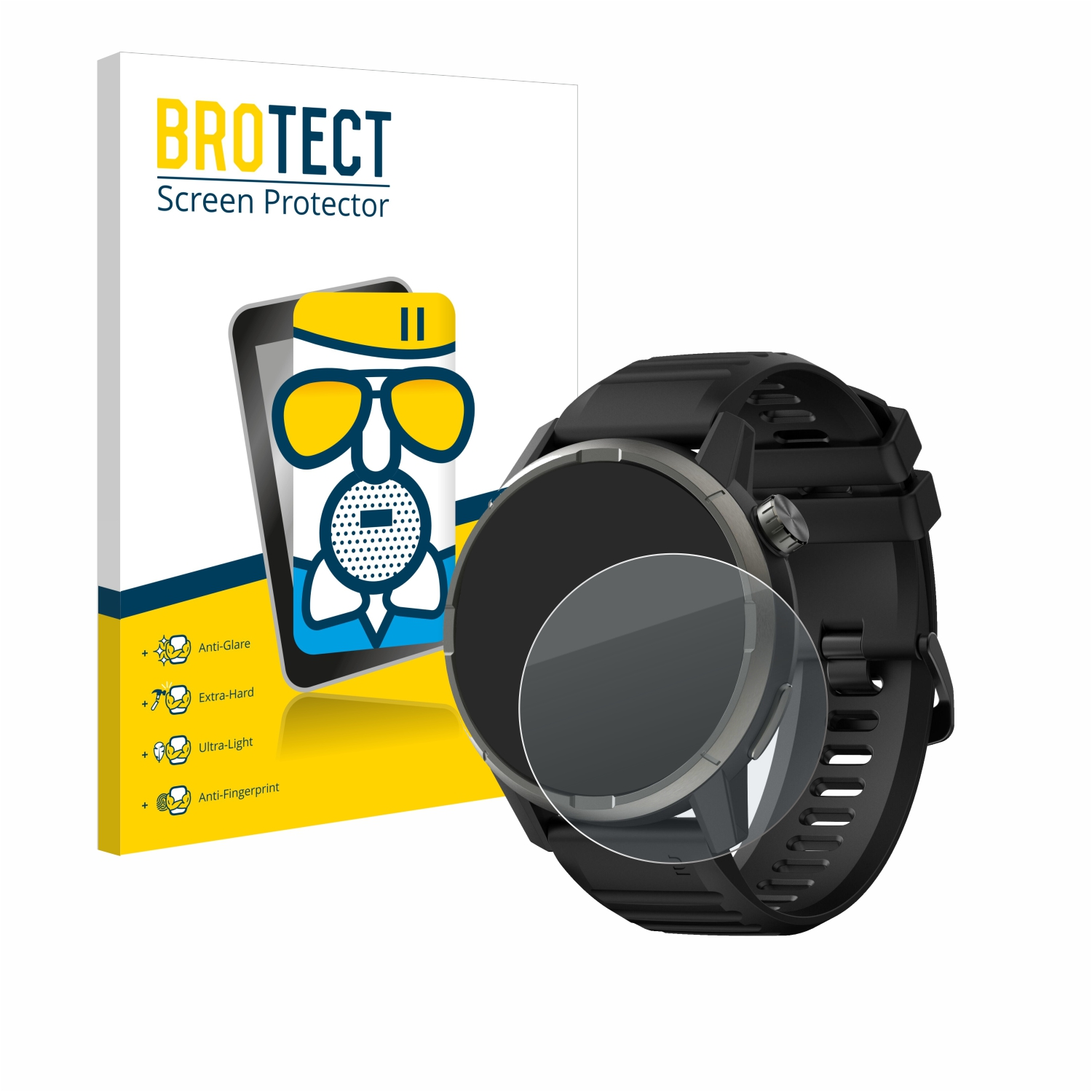 BROTECT Airglass matte Schutzfolie(für 900 GPS Coros) Kiprun by