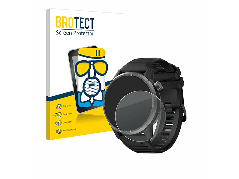 BROTECT Airglass matte Schutzfolie(für Kiprun GPS 900 by Coros)