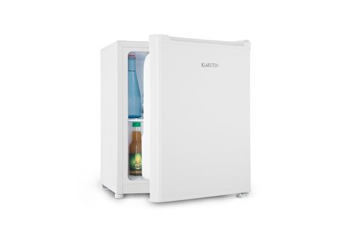 KLARSTEIN Snoopy Eco Mini-Kühlschrank (E, 47,5 cm hoch, Weiß)