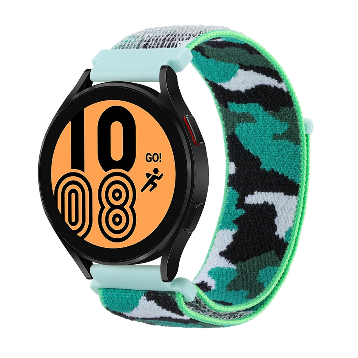 mm / WIGENTO Armband, 6 Watch Kunststoff Galaxy Classic Camouflage 6 / 5 Design Watch 4 Pro 45mm / Watch Samsung, mm, 43 44 46 Grün 40 Ersatzarmband, 47 4 5 / Nylon mm / / 42 /