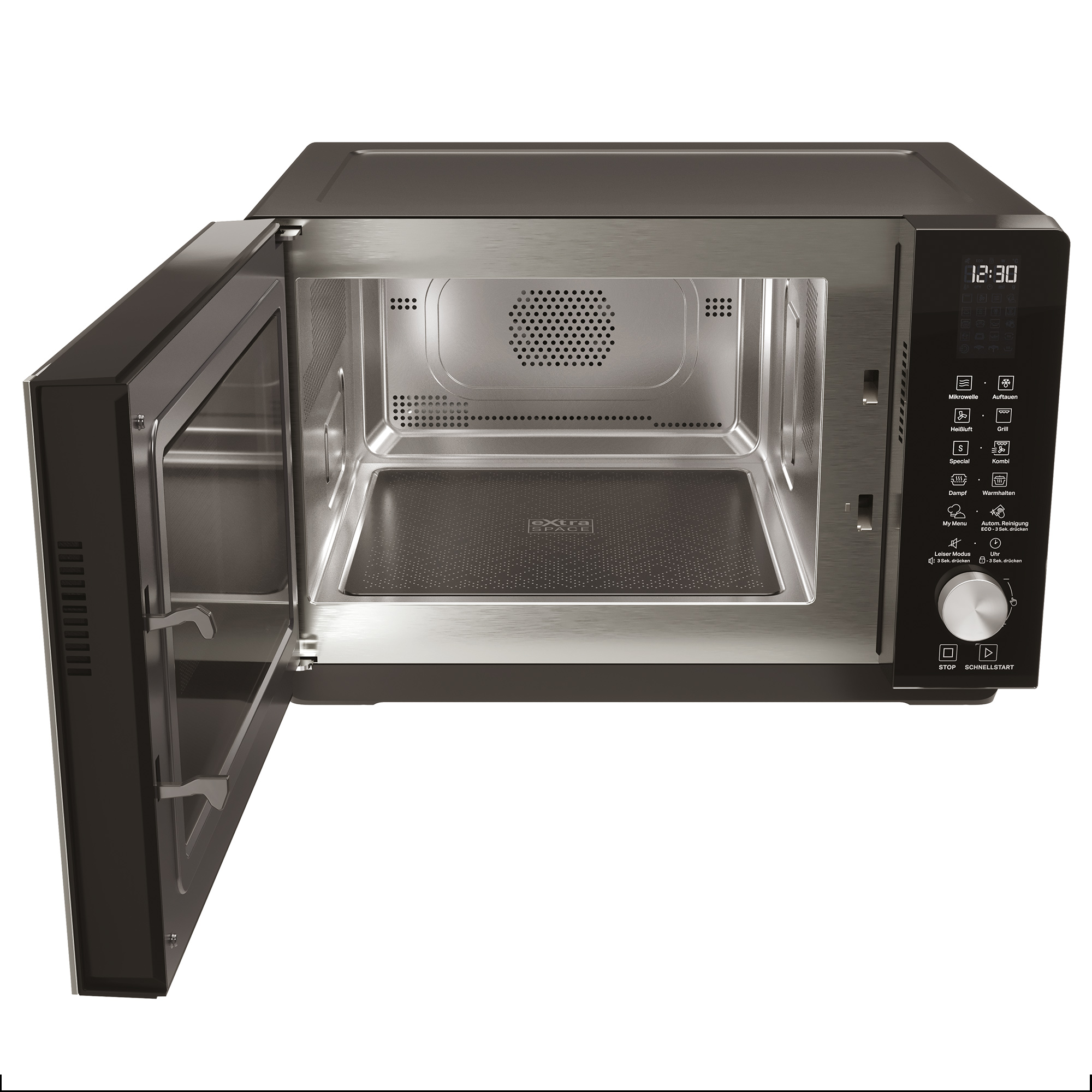 Microondas - BAUKNECHT MF 255 B, 6 potencia, Negro