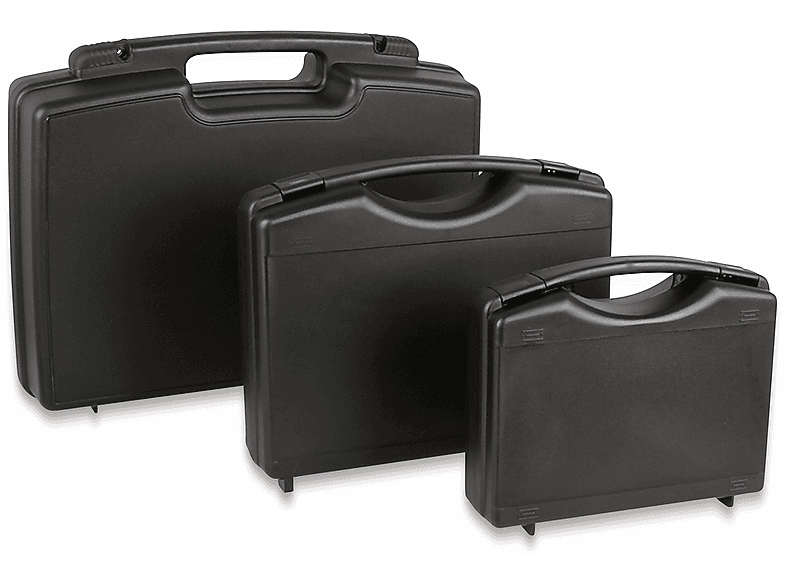 JOY-IT Mehrzweckkoffer aus Kunststoff, schwarz, 500x350x110 mm Mehrzweckkoffer, schwarz | Werkstatteinrichtungen
