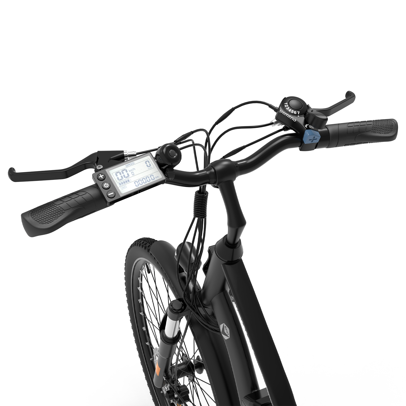 Zoll, Mountainbike 432, HITWAY Unisex-Rad, Schwarz) 28 (Laufradgröße: BK27