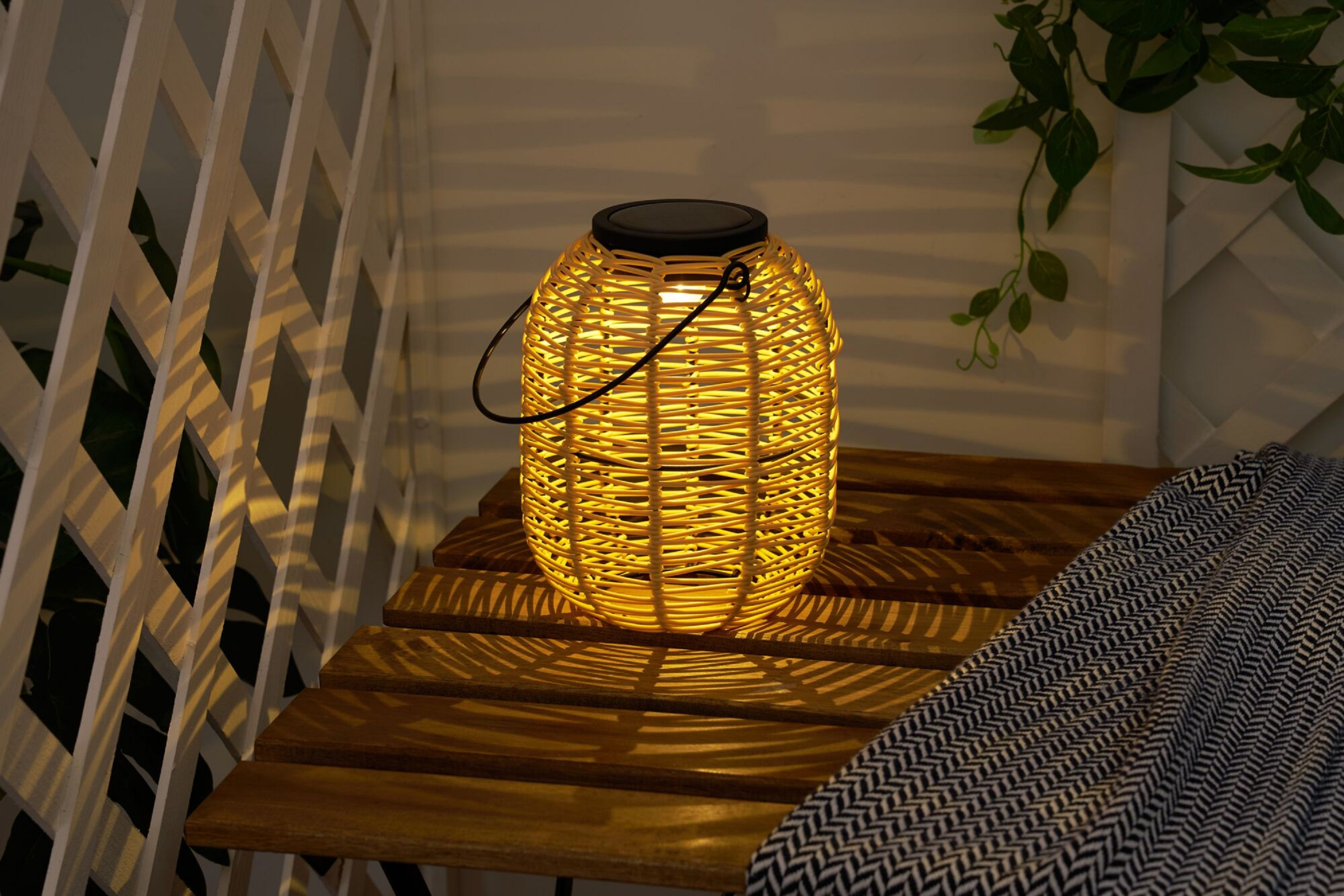 Universalweiß Outdoor PAULMANN Treasure LICHT Solar Laternen lantern Sunshine