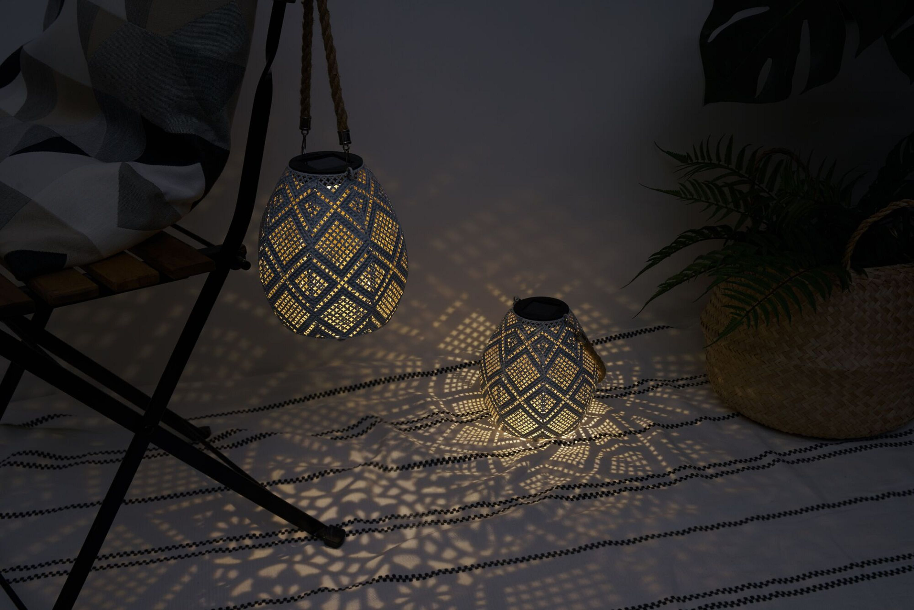 PAULMANN LICHT Sunshine Diamond Solar Laternen lantern Outdoor Universalweiß