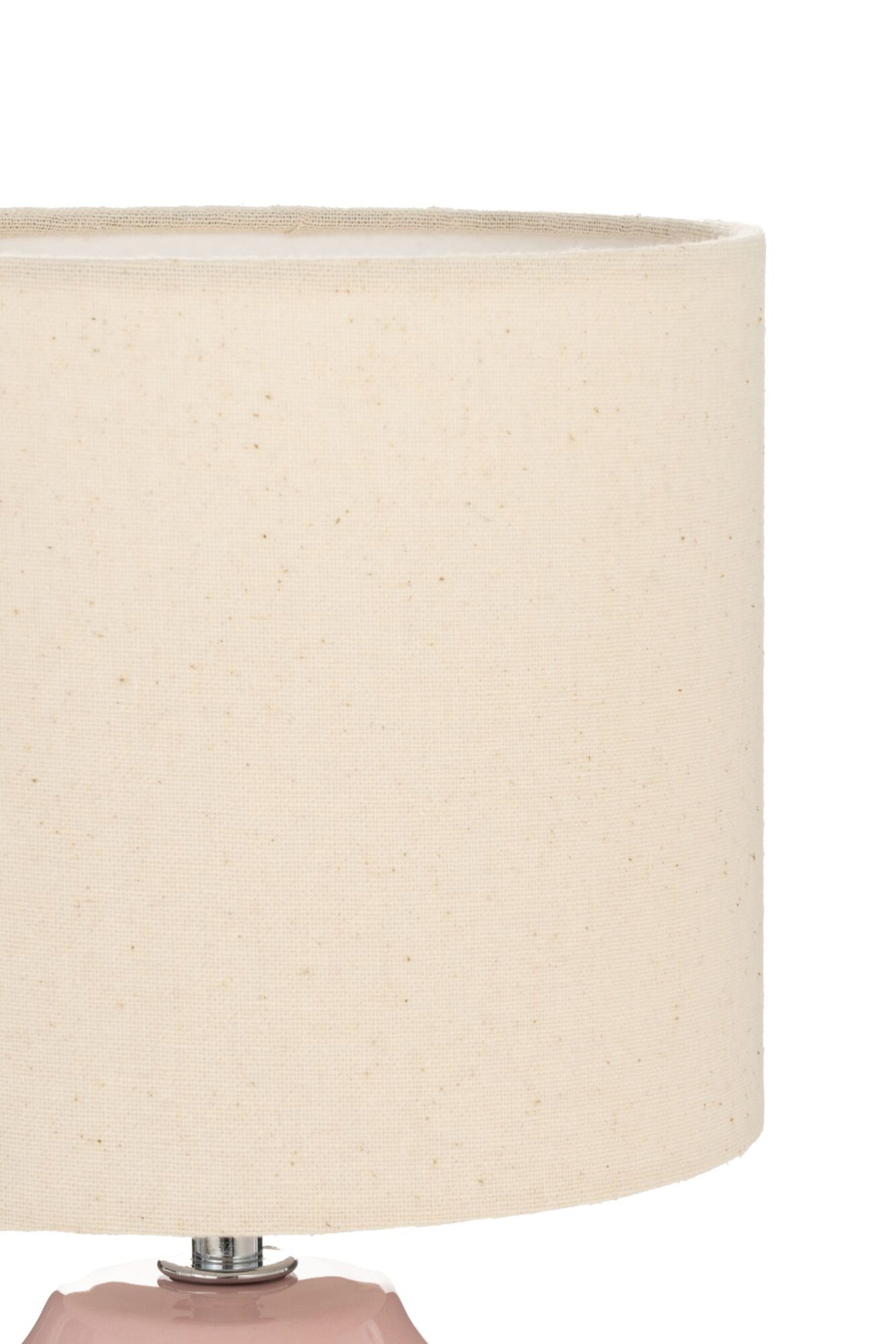 Zbliżenie na biały klosz lampy. Klosz ma zaokrągloną górę i lekko teksturowaną powierzchnię.