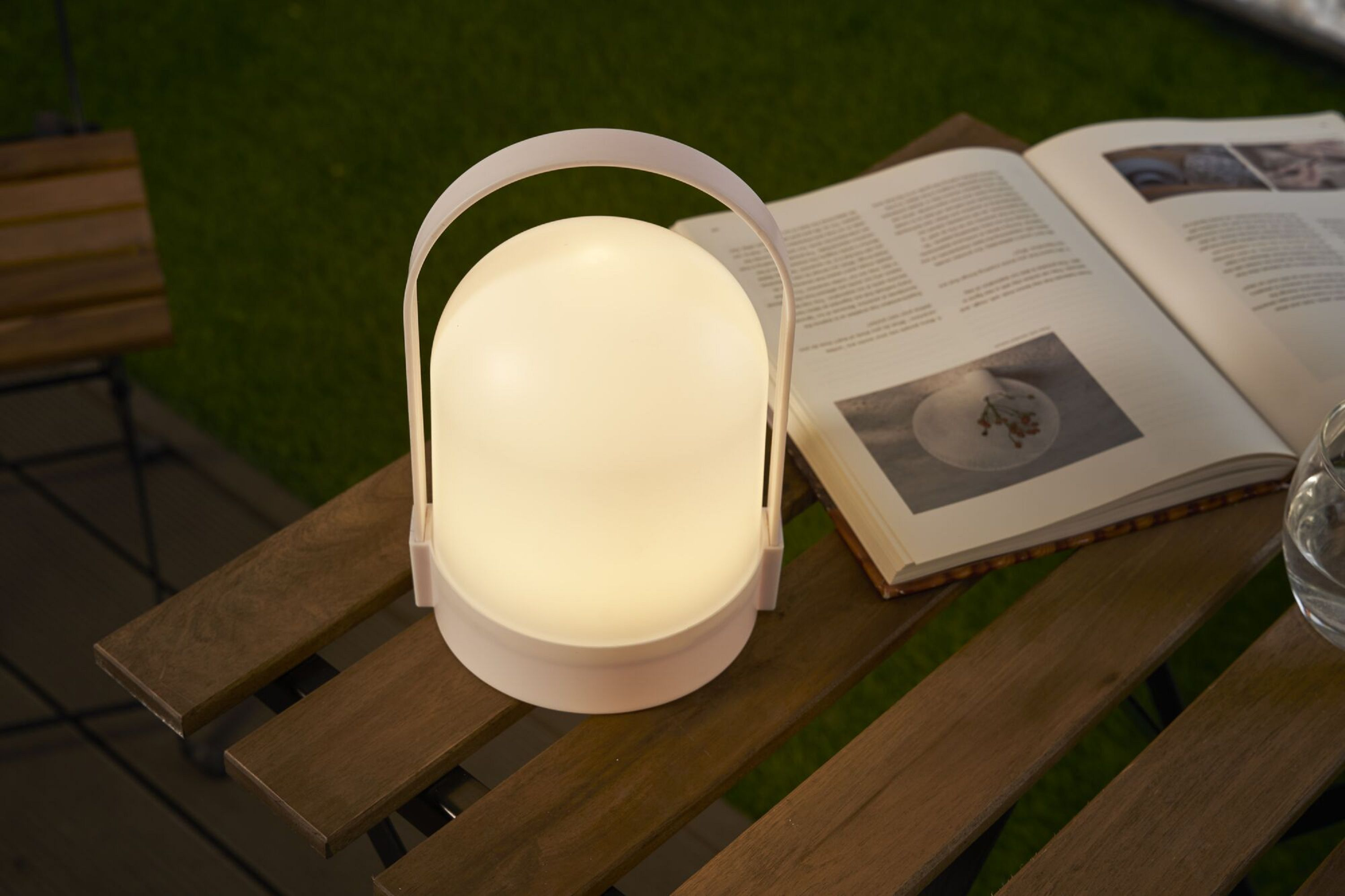 PAULMANN LICHT Outdoor Shine Tischleuchte Warmweiß Mobile lantern