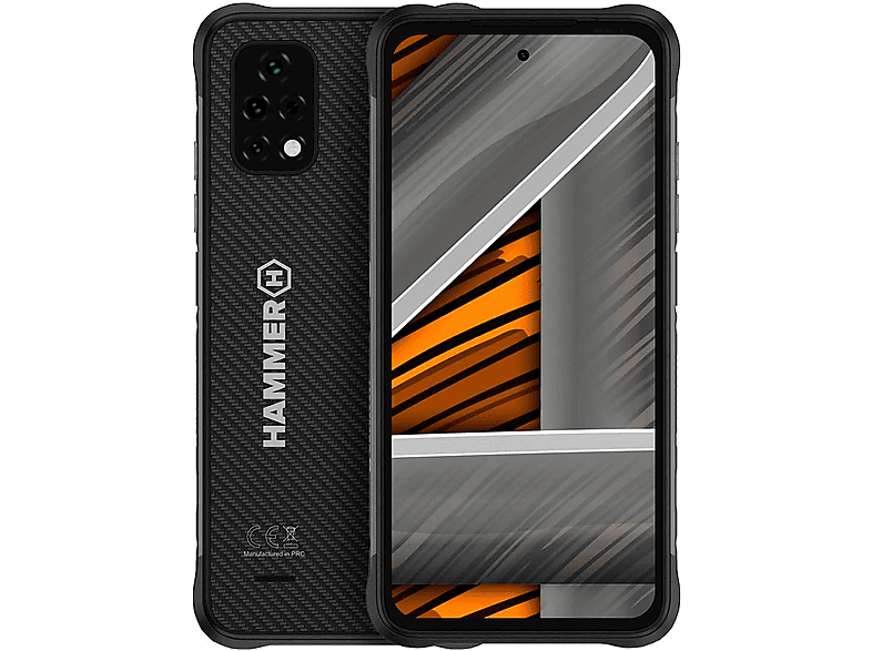 teléfono inteligente - MYPHONE myPhone Hammer Blade 4 Black / Rugerizado / 6+128GB / 6.5" Full HD+