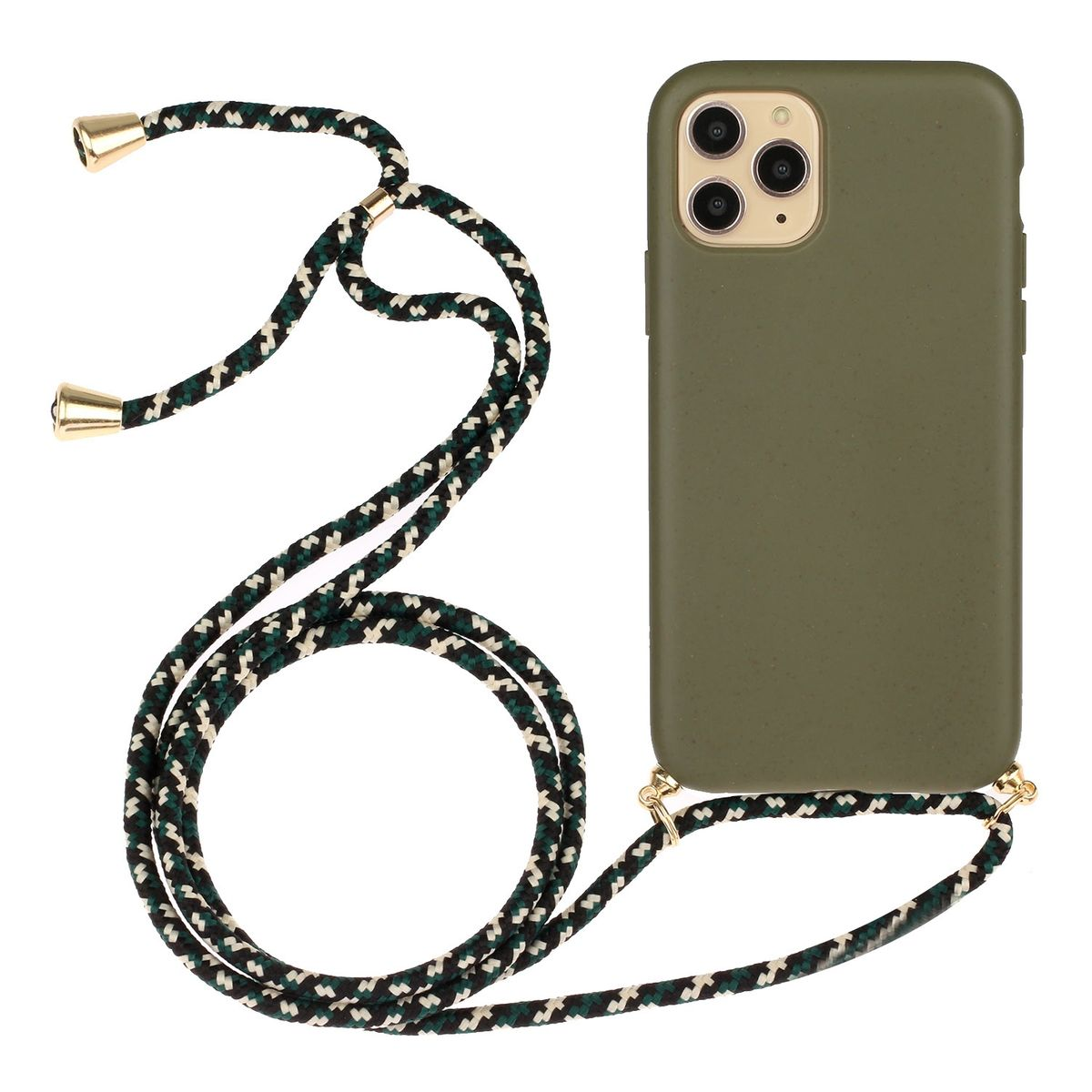 KÖNIG DESIGN Case, Armeegrün Umhängetasche, iPhone 15 Pro Apple, Max