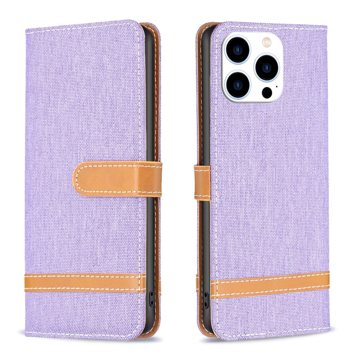 Case, Apple, iPhone Pro, KÖNIG Lila Book 15 DESIGN Bookcover,