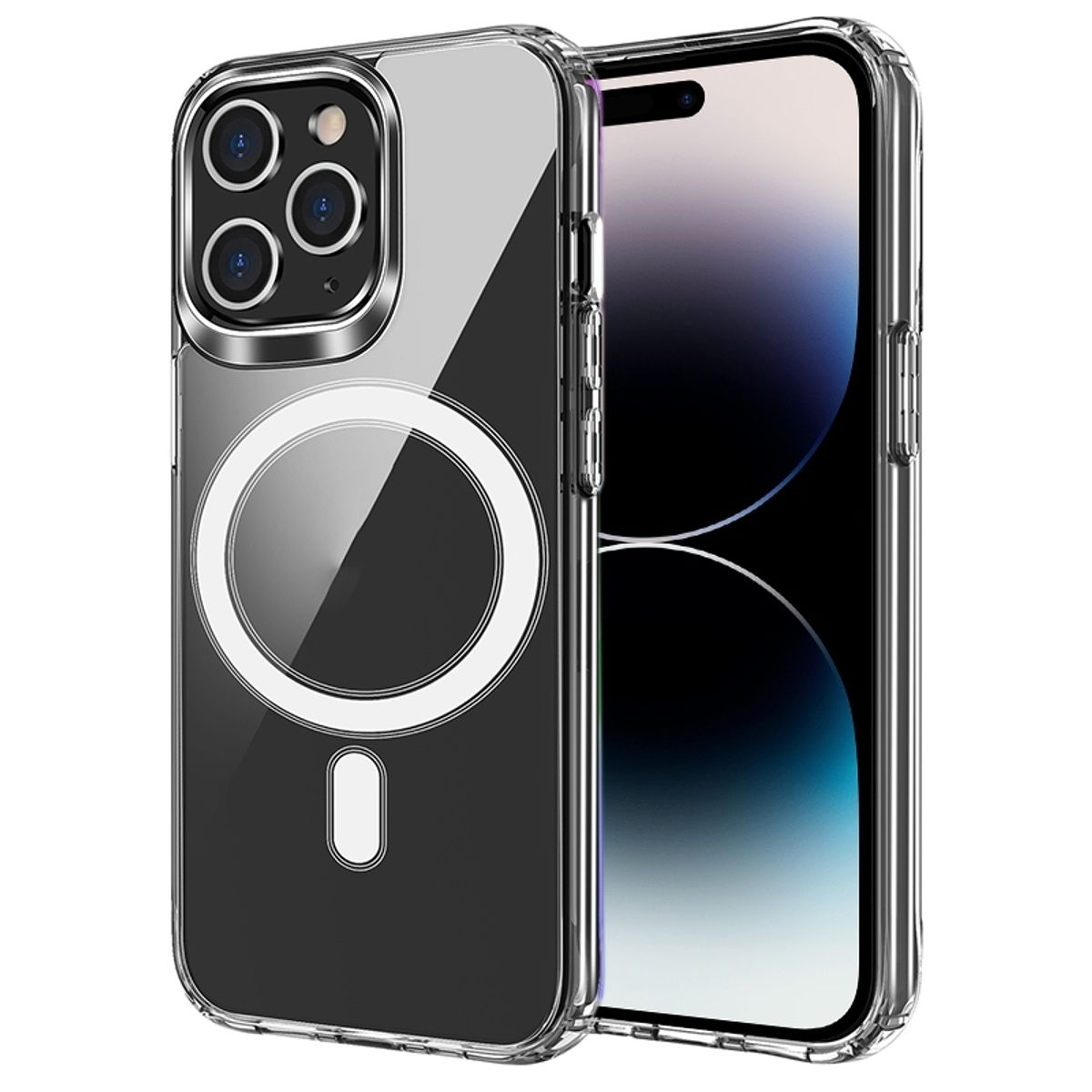 Pro, Case, DESIGN iPhone KÖNIG 15 Transparent Apple, Backcover,