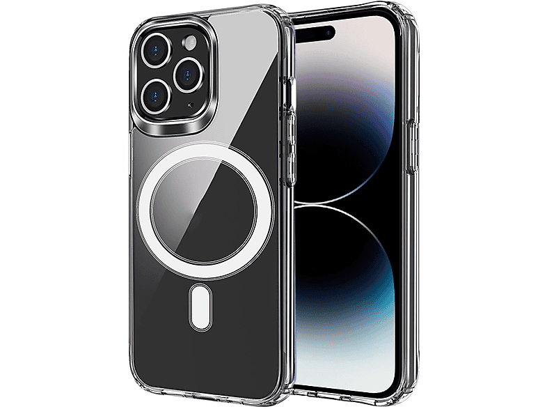 KÖNIG DESIGN iPhone 15 Case, Apple, Transparent Backcover, Pro