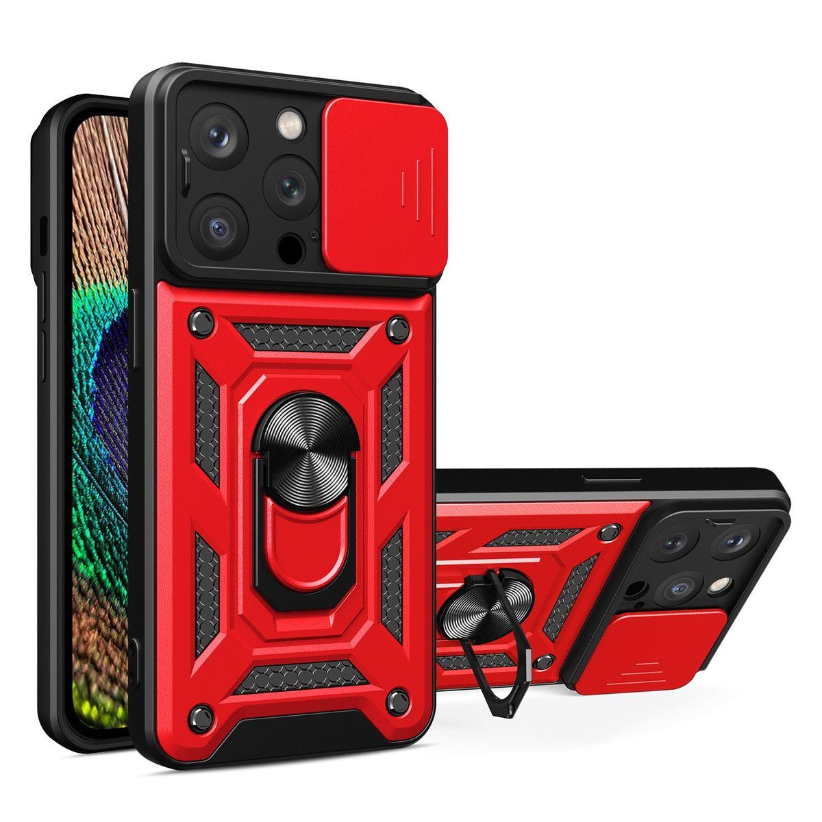 Case, DESIGN Pro iPhone Max, 15 KÖNIG Backcover, Rot Apple,