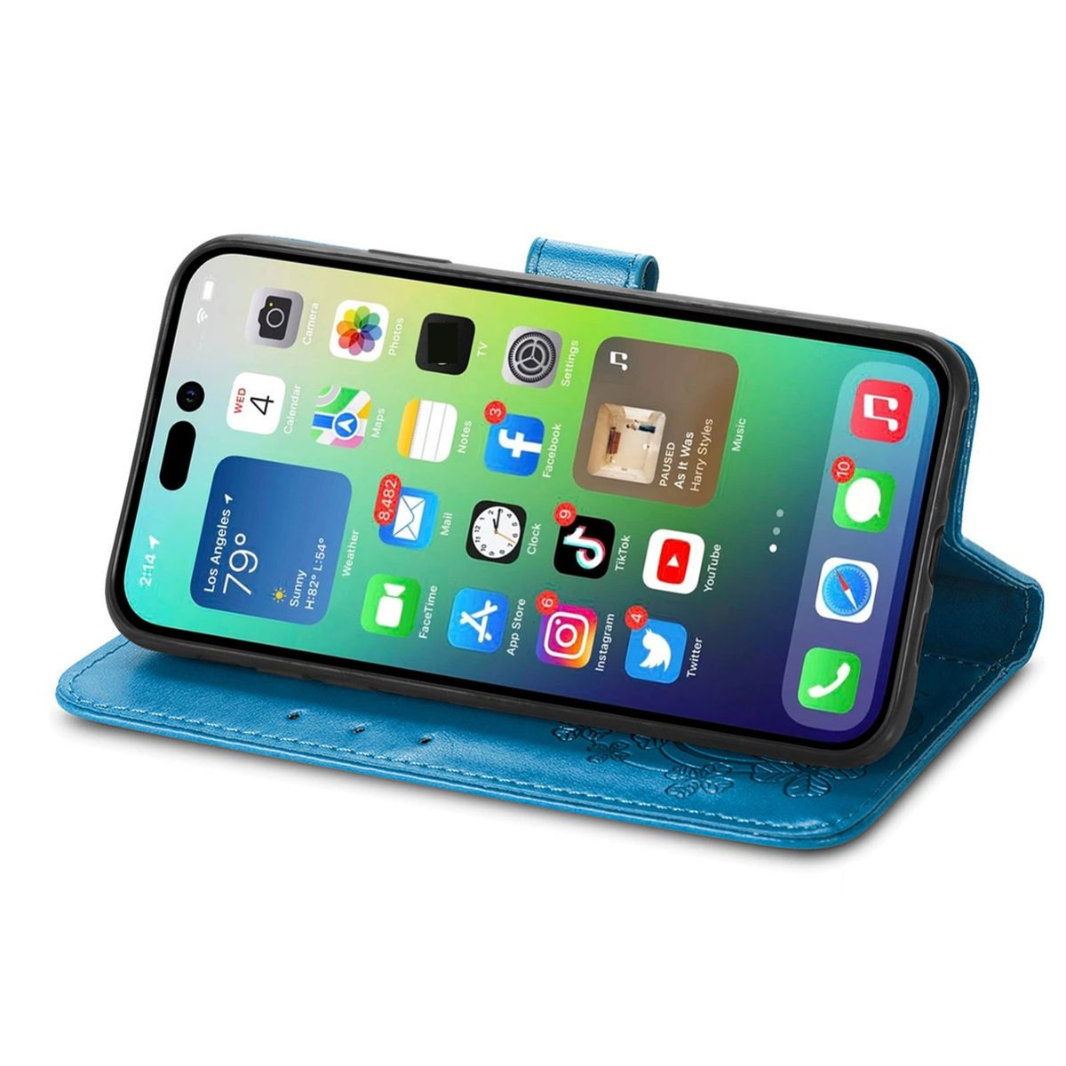 Bookcover, Case, Book Pro, KÖNIG Apple, 15 Blau iPhone DESIGN