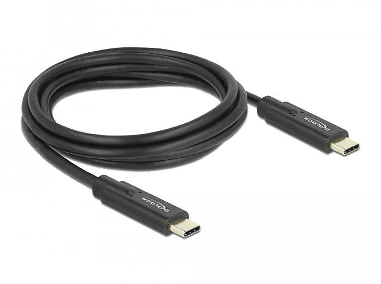 DELOCK DELOCK USB 3.1 Gen 5 1 & Kabel Schwarz Zubehör USB Kabel, & Gbps Type Peripheriegeräte