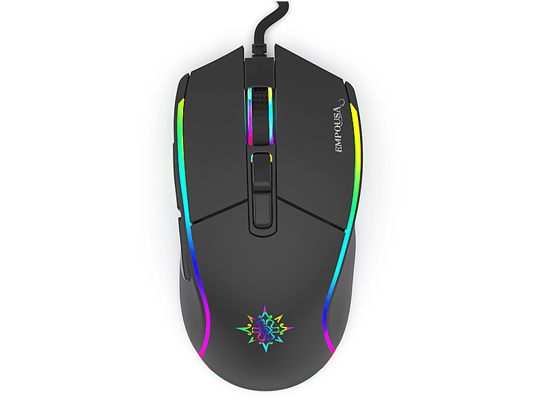 INCA IMG-GT16 GT13 RGB LED 6400 Dpi Kablolu Oyuncu Mouse Siyah