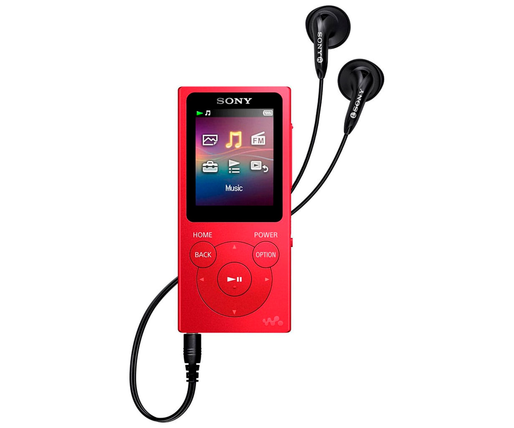 (8 Mp3-Player R 394 Rot) GB, SONY NW-E ROT