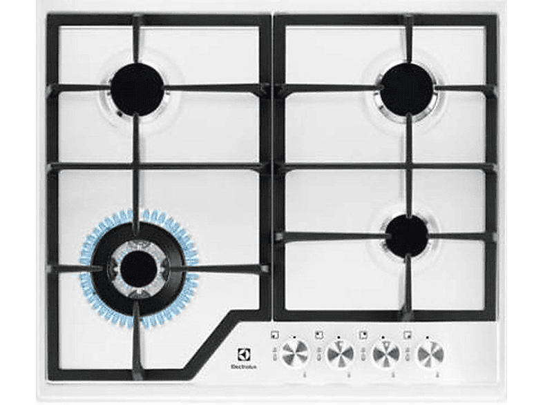 ELECTROLUX Gaskochfeld EGS6436WW 4) (Kochfelder: