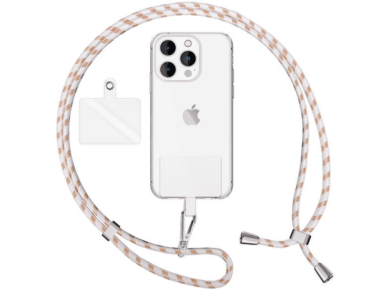 3x Handy-Umhängeband Set – Mit Sicherheitsschnalle, Abnehmbarer Schnur & Pads, Für Alle Smartphones