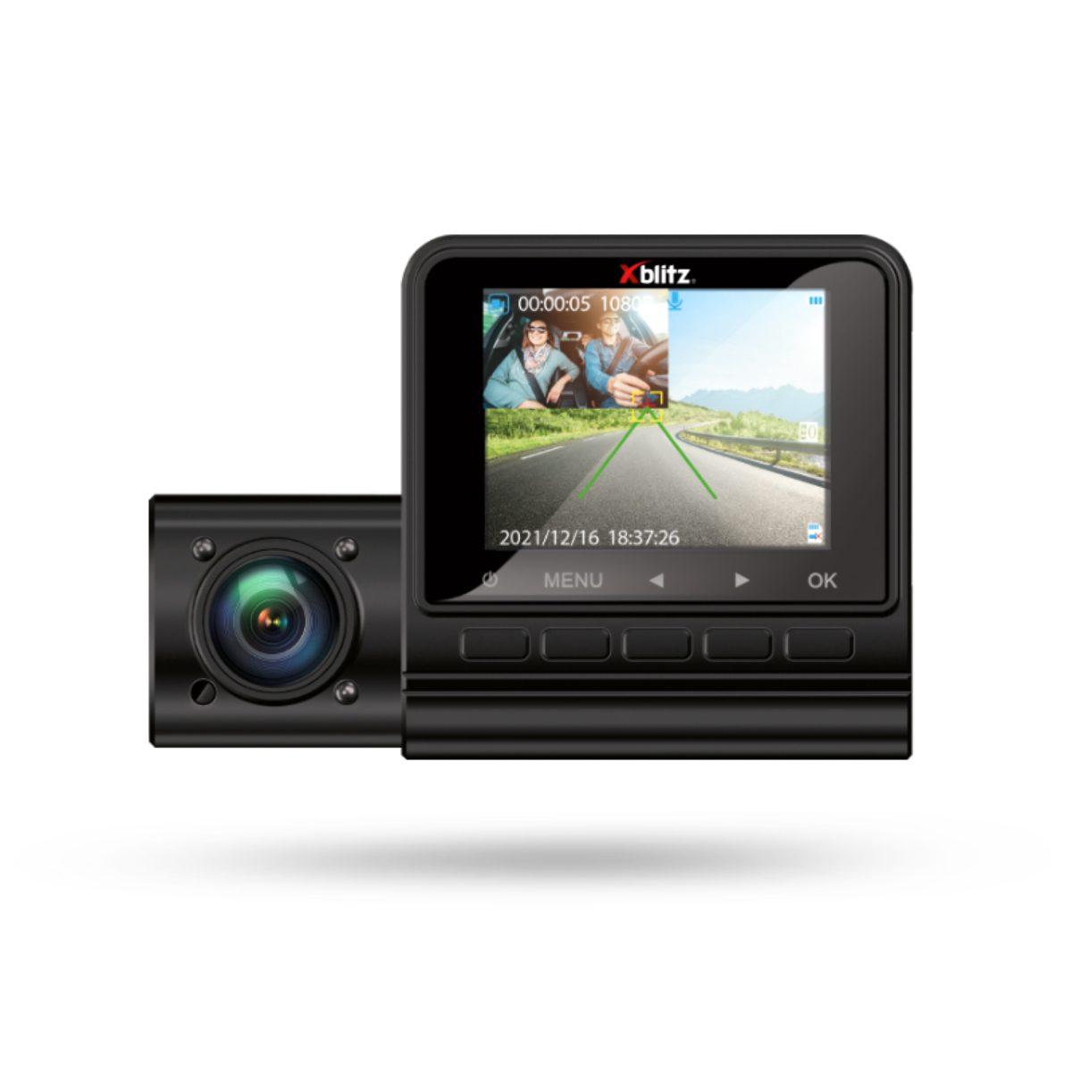 XBLITZ Dual View Dashcam Display