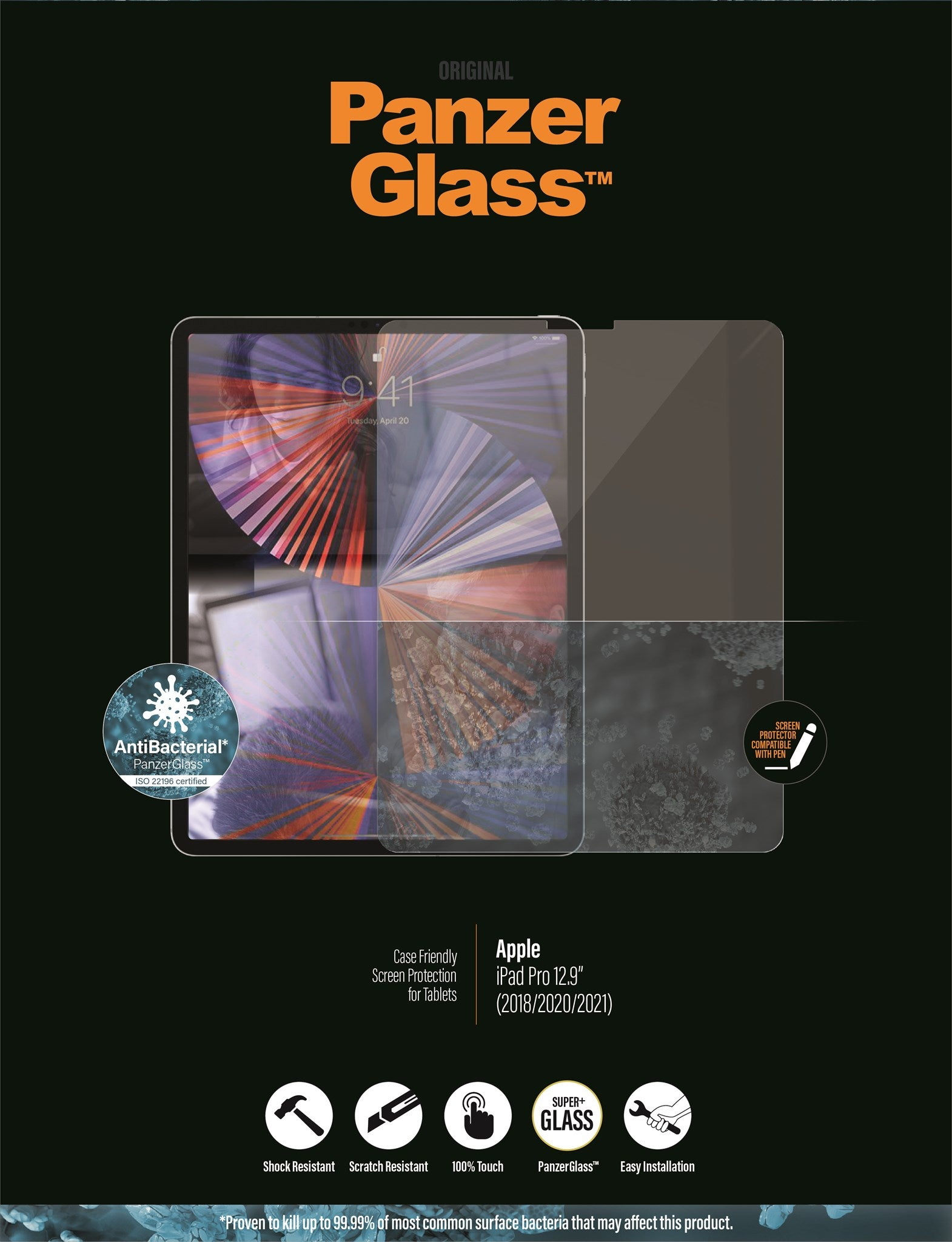 Displayschutz, PANZERGLASS PZ-2656 Transparent