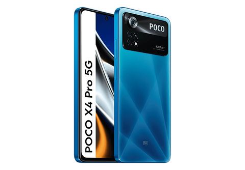 Móvil - XIAOMI Poco X4 Pro 5G, Azul, 256 GB, 8 GB RAM, 6,67