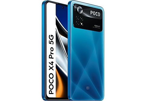 Móvil - XIAOMI Poco X4 Pro 5G, Azul, 256 GB, 8 GB RAM, 6,67 , Qualcomm  Snapdragon 695 5G (6 nm), 5000 mAh, Android 11