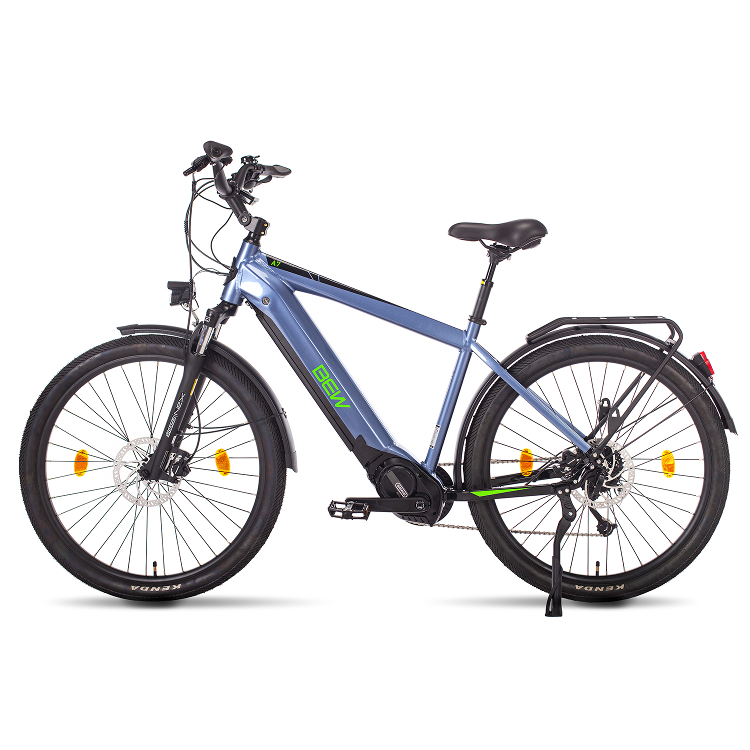 BEW TA07 Trekkingrad (Laufradgröße: 800 Wh, 27,5 Zoll, blau) Herren-Rad