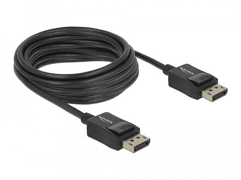 DELOCK 85304 - Port Display Kabel, Schwarz
