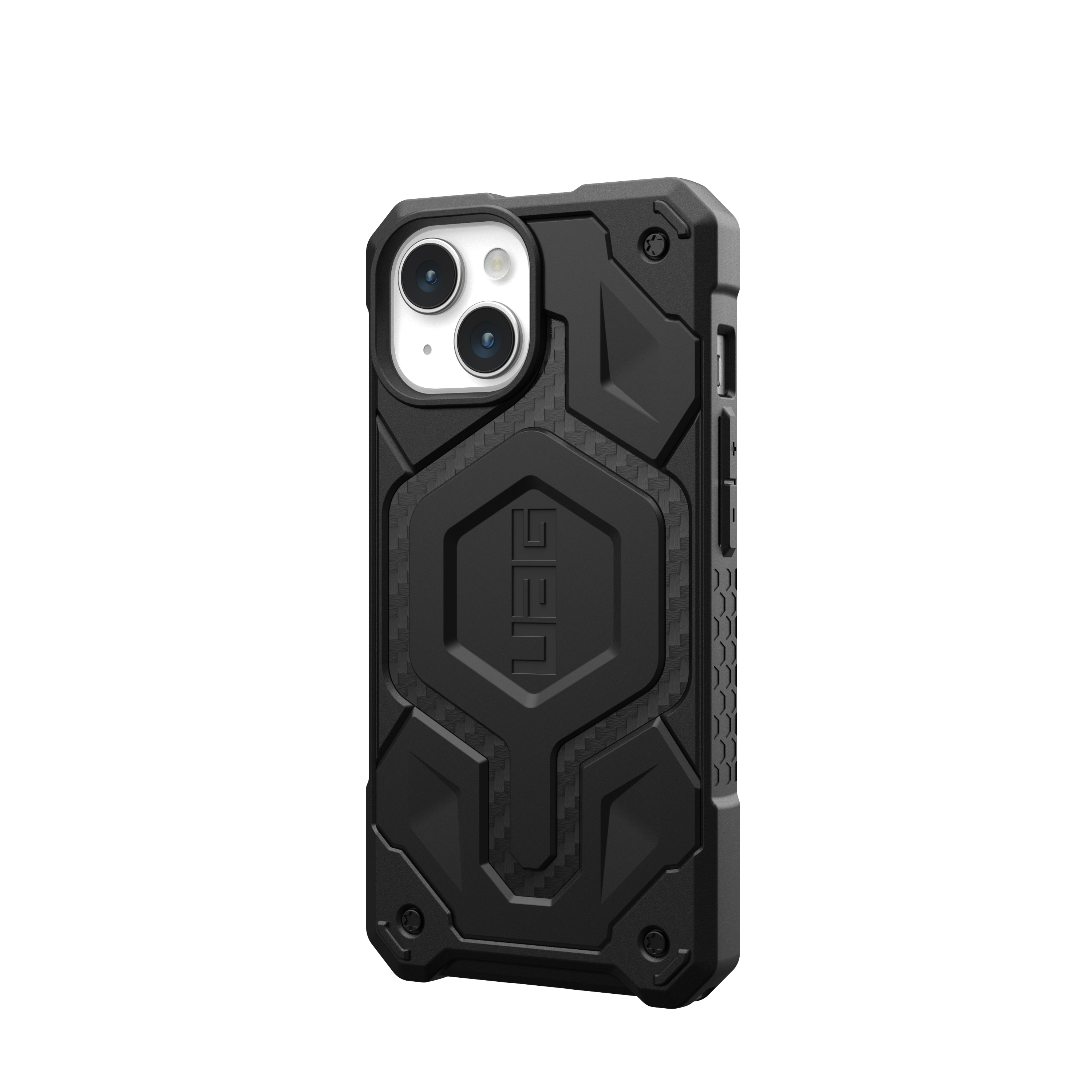 carbon 15, ARMOR URBAN Monarch iPhone Pro, fiber Apple, GEAR Backcover,