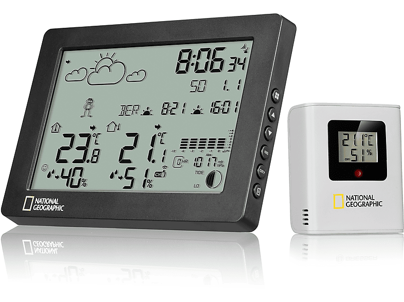 GEOGRAPHIC HZ Wetterstation BaroTemp NATIONAL
