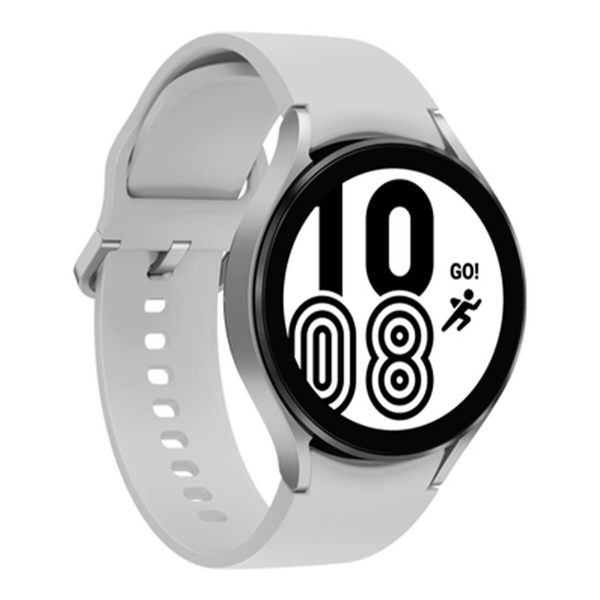 Smartwatch Silber Watch4 SAMSUNG Galaxy Silikon, R870