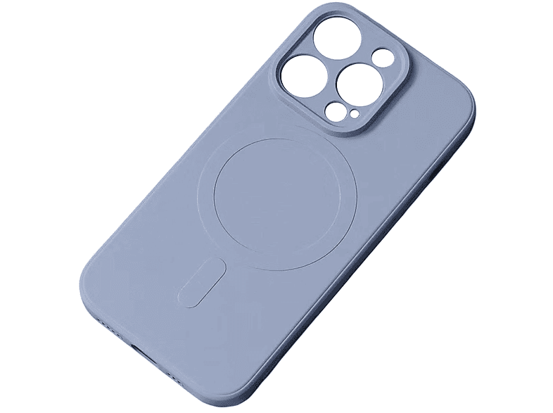 COFI Silikonhülle iPhone Pro, Apple, Backcover, 15 Grau MagSafe, Cover