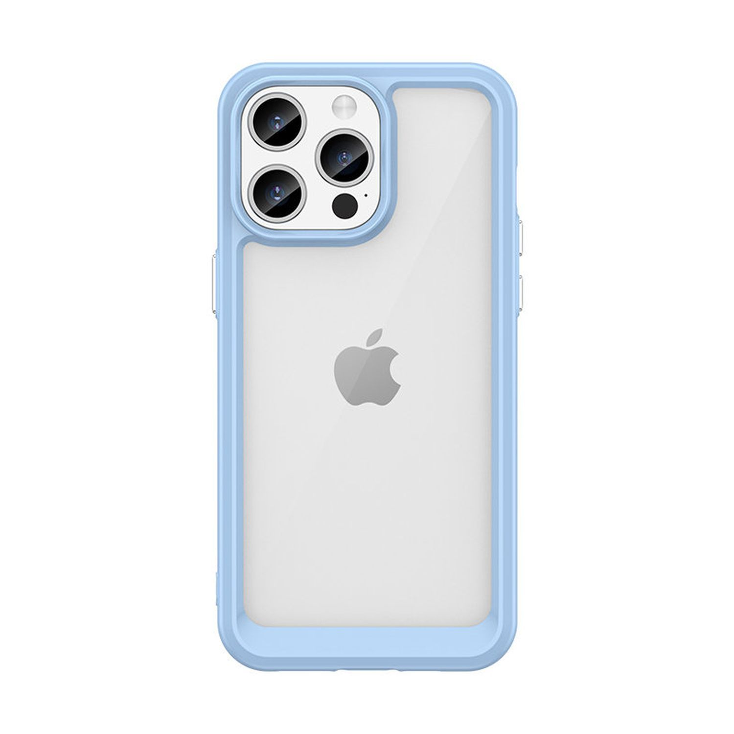 COFI iPhone Outer Apple, 15, Hellblau Hülle, Backcover, Space