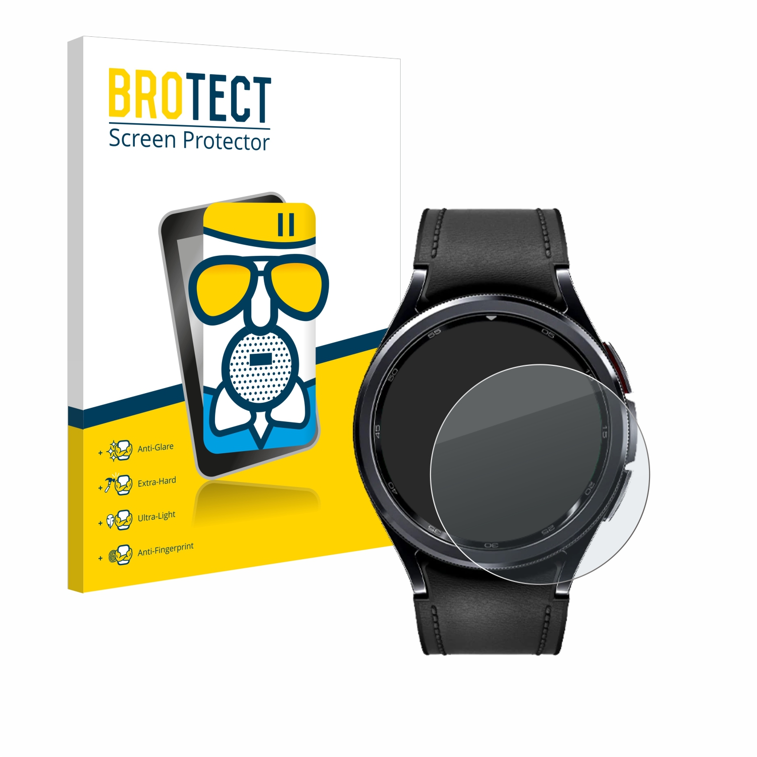 Samsung Galaxy mm)) (43 Airglass BROTECT Watch 6 Schutzfolie(für matte Classic