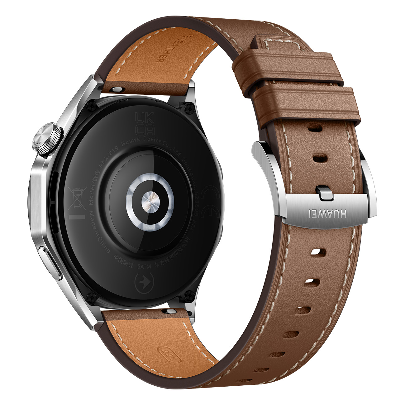 HUAWEI Watch braun GT4 Smartwatch Leder