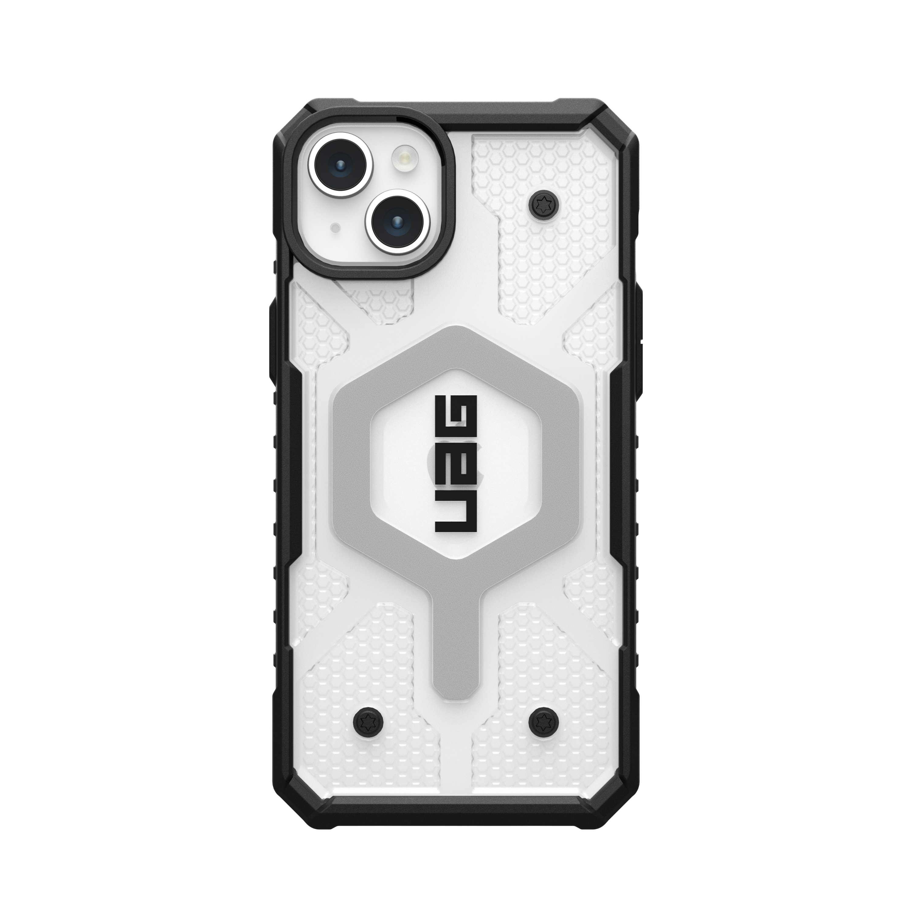 URBAN ARMOR ice Apple, GEAR iPhone Plus, MagSafe, 15 (transparent) Backcover, Pathfinder