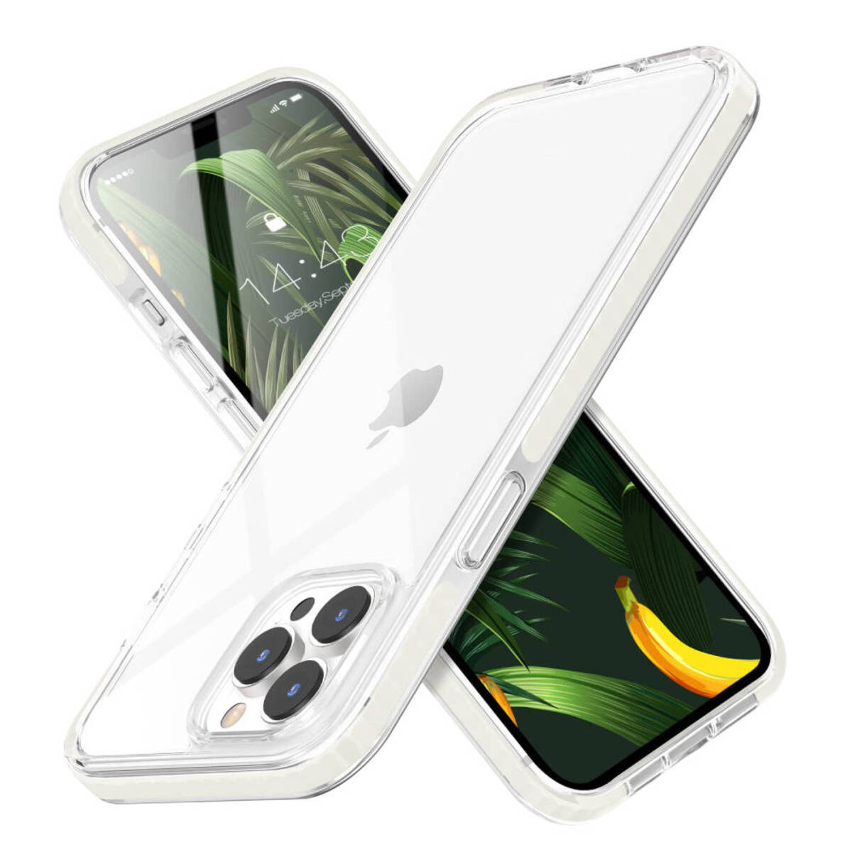 COFI Hülle 2mm Slim Case, 15 Backcover, iPhone Ultra, Transparent Apple