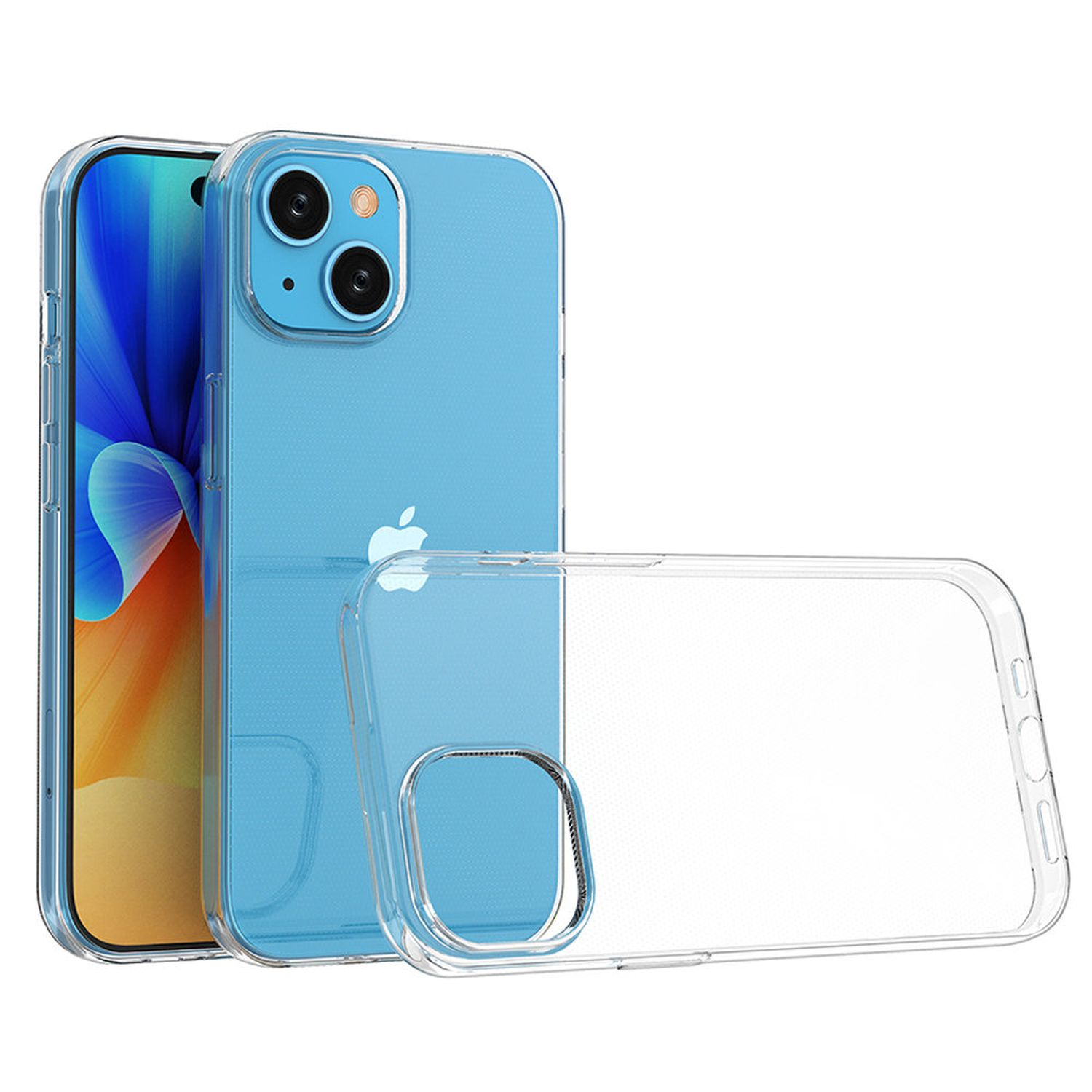 Apple, 15 COFI Backcover, Max, Hülle, Transparent Clear iPhone Pro
