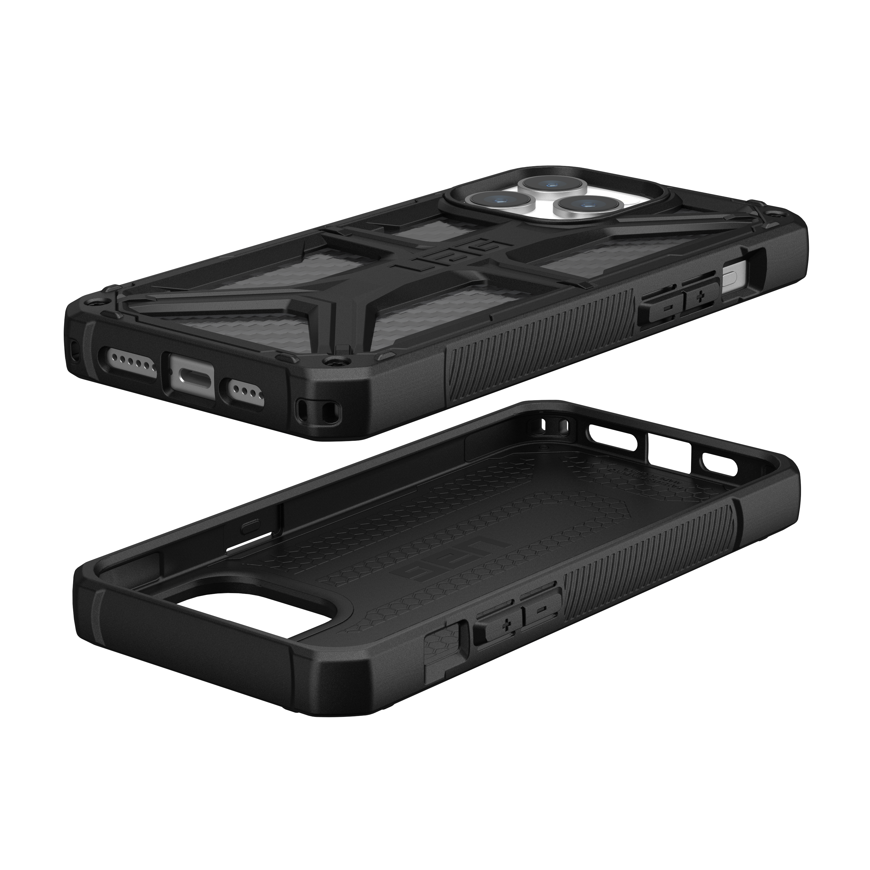 carbon Monarch, Pro Apple, ARMOR iPhone 15 Backcover, fiber GEAR URBAN Max,