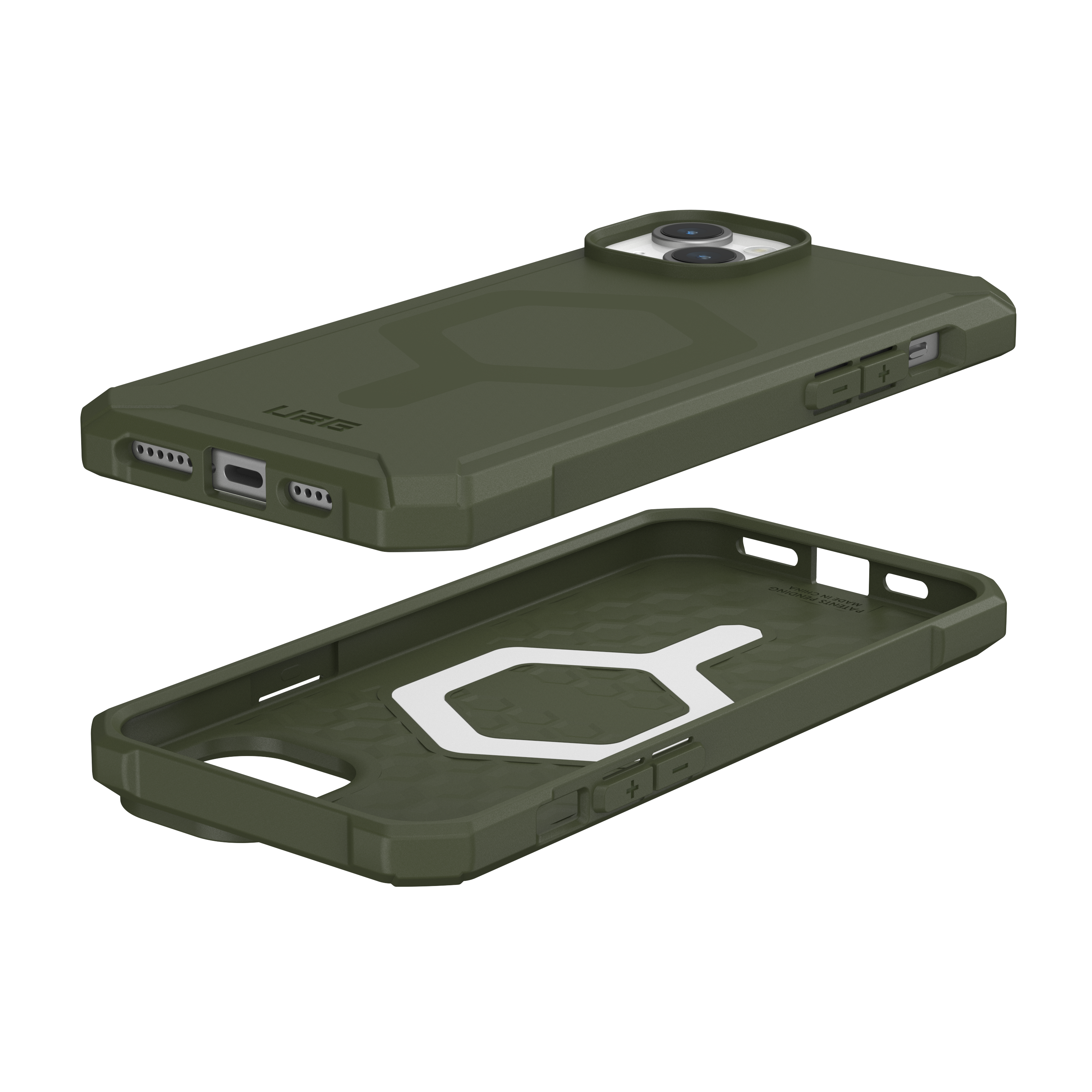 MagSafe, iPhone GEAR ARMOR drab 15 URBAN olive Apple, Backcover, Essential Plus,