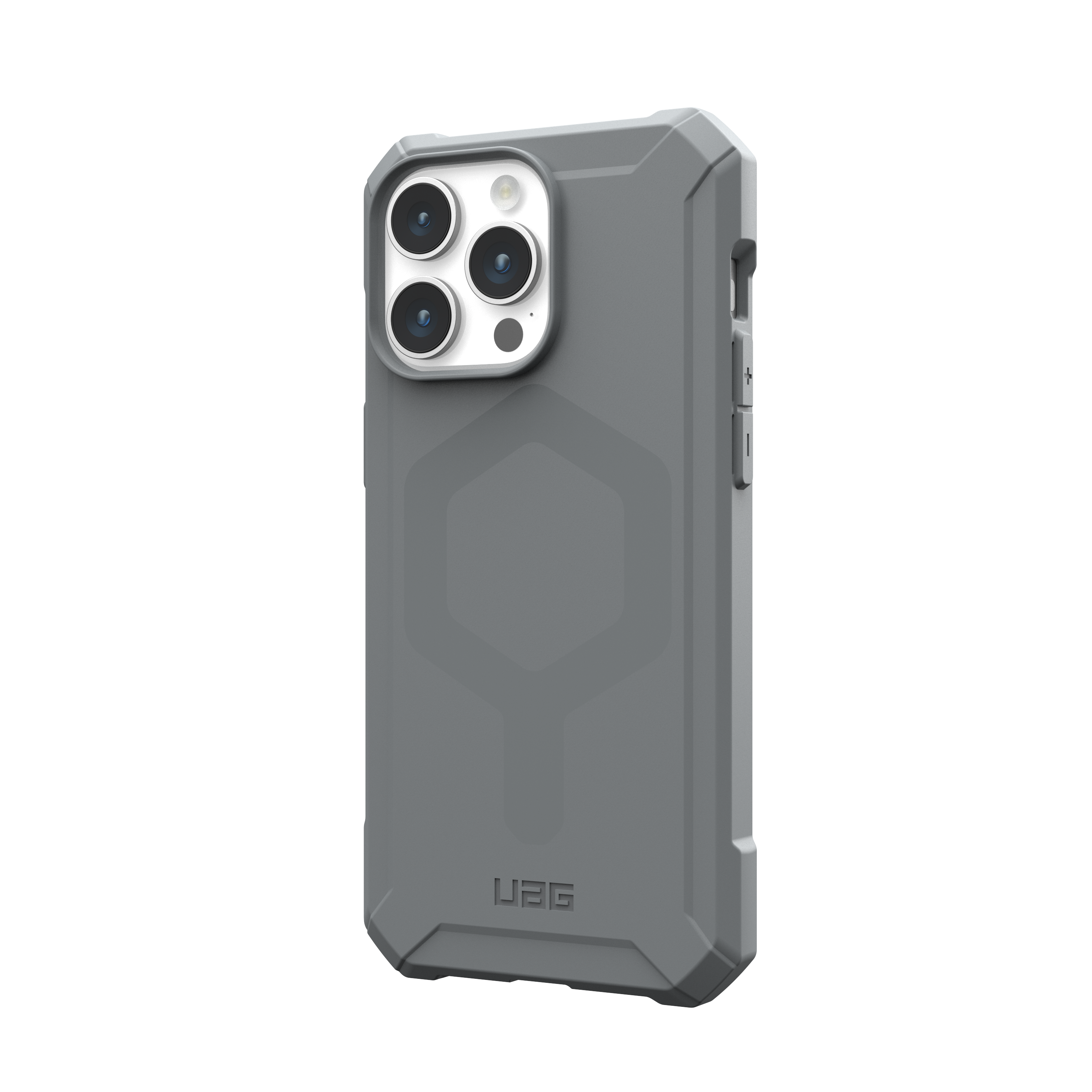 URBAN ARMOR 15 Apple, Essential Max, iPhone MagSafe, Backcover, GEAR Pro silber