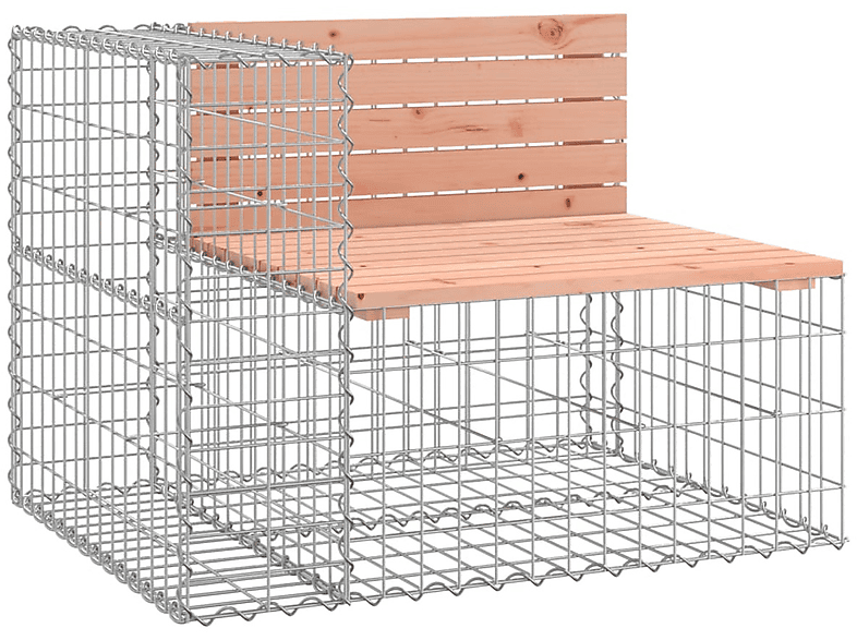 VIDAXL 834381 Gartenbank, Silber