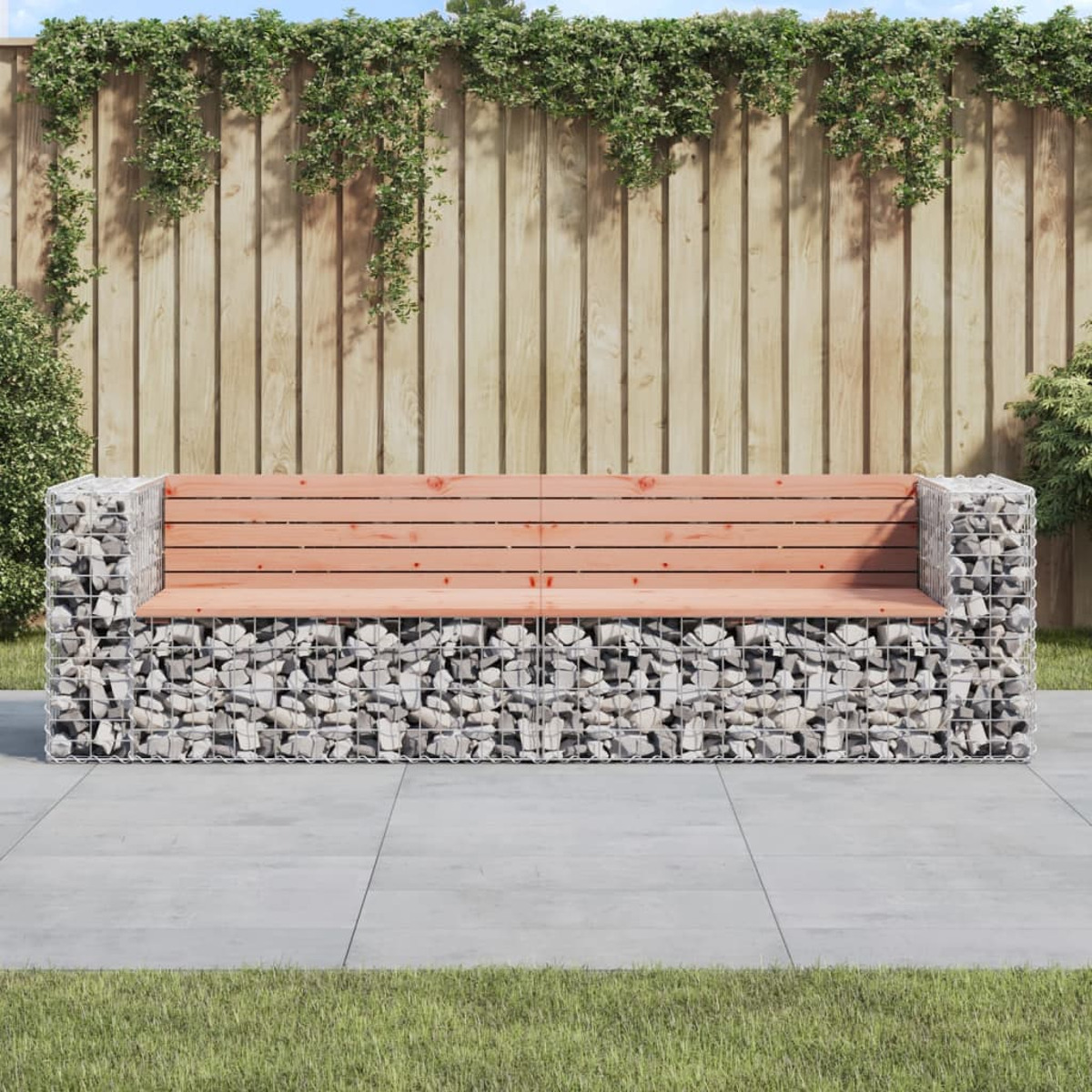 VIDAXL Gartenbank, 3196240 Silber